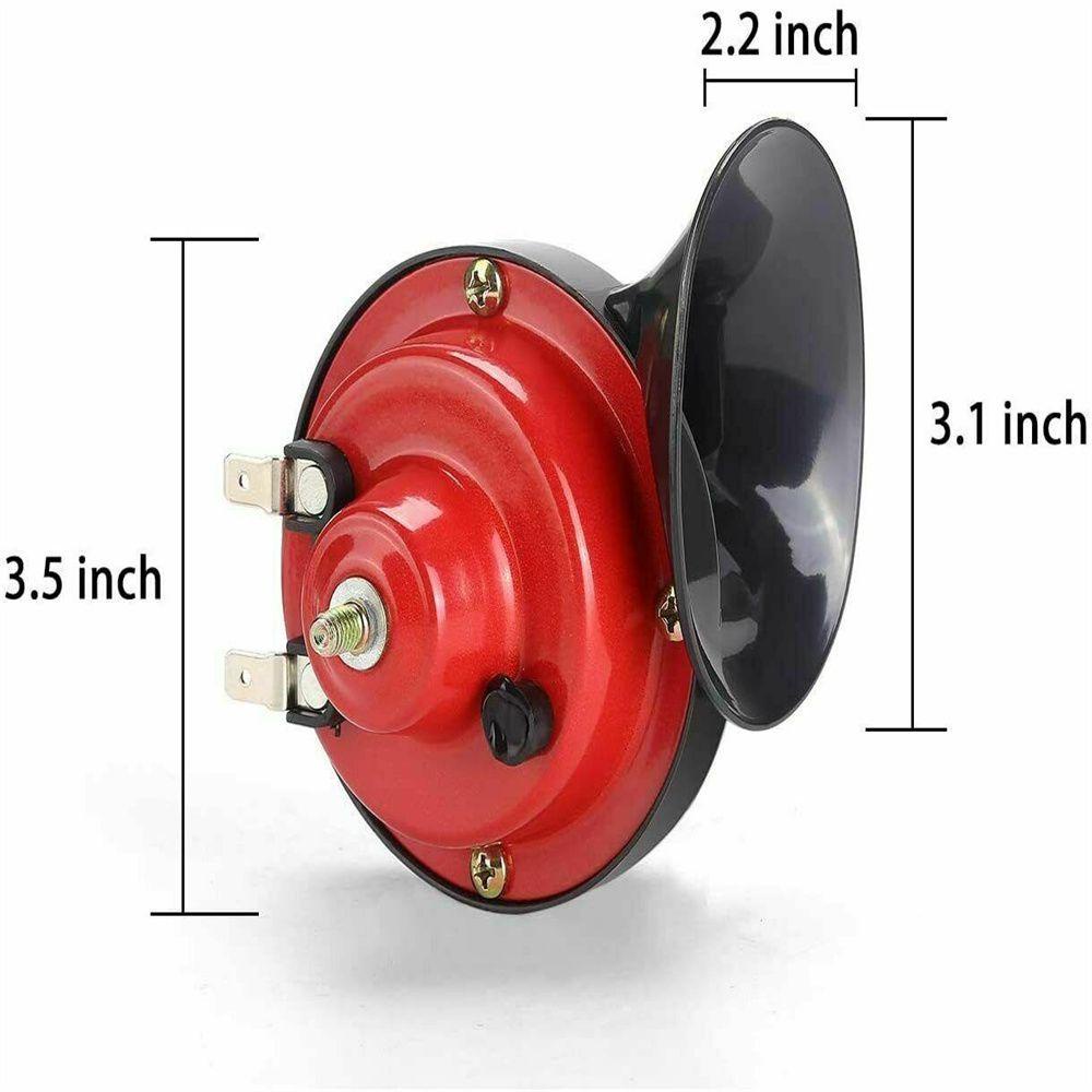 TOP 2x300 DB Motor Tanduk Siput Elektrik Raging Suara Truk Styling Mobil