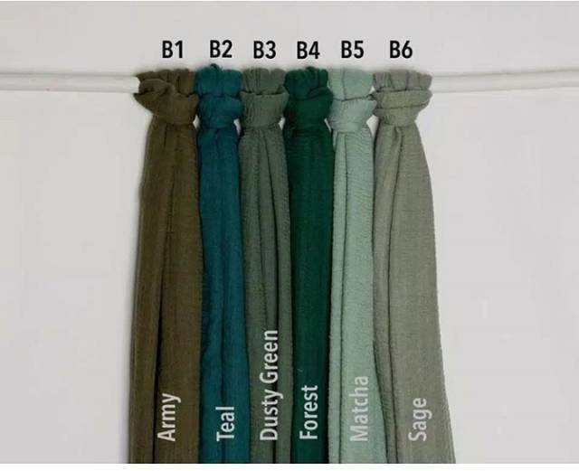 HIJAB PASHMINA COTTON SCARF MUSLIM (REAL PICTURE)