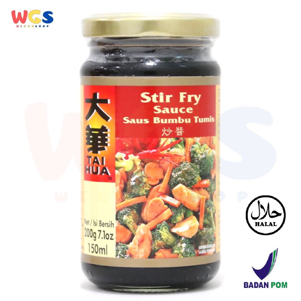 Tai Hua Stir Fry Sauce 200 gr - Saus Bumbu Tumis