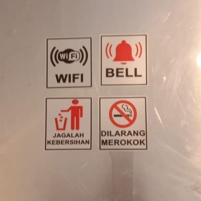 

SIGN LABEL BELL UK 8.5X9.5CM K3 RAMBU SAFETY HARGA PERBUAH