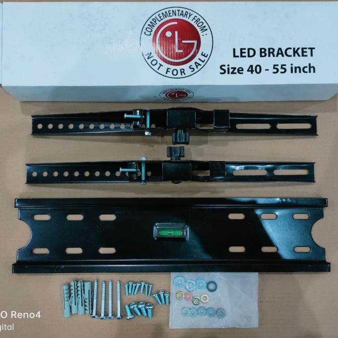 LG Bracket TV 43" 50" 55" inch - Original Braket Termurah