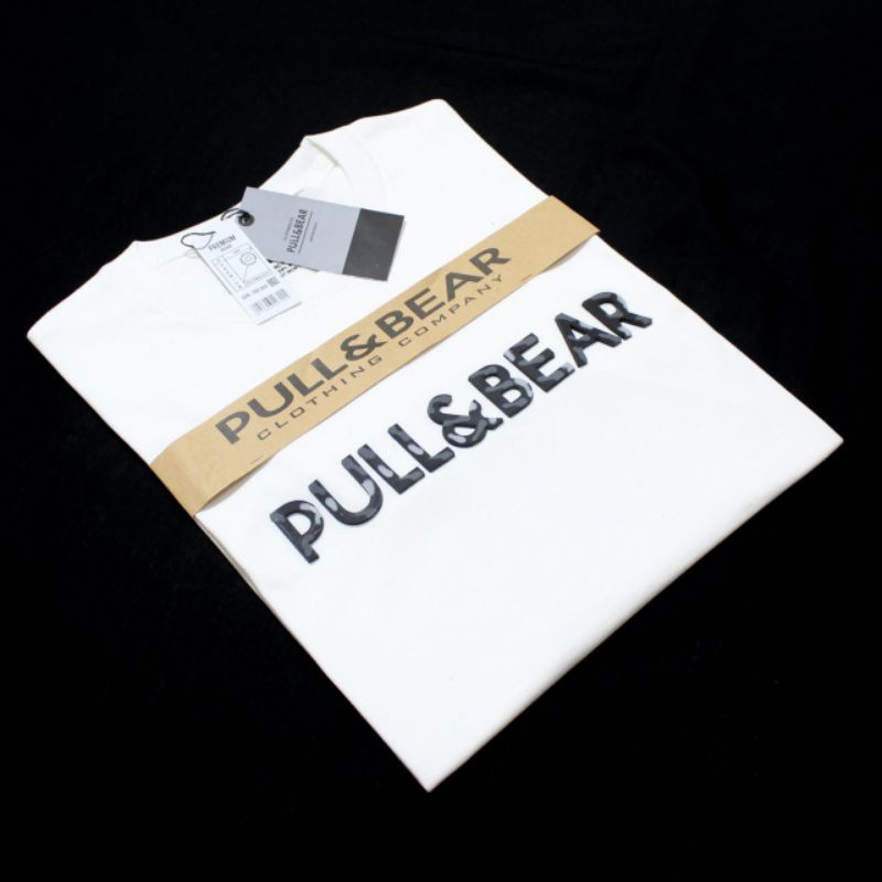 KAOS PRIA PULL AND BEAR TIMBUL/FLOOKING PREMIUM KAOS TSHIRT PULL&BEAR FLOOKING/TIMBUL LORENG REAL PI