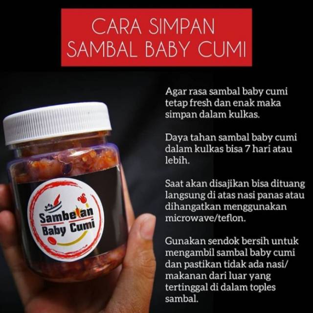 

Sambal Baby Cumi
