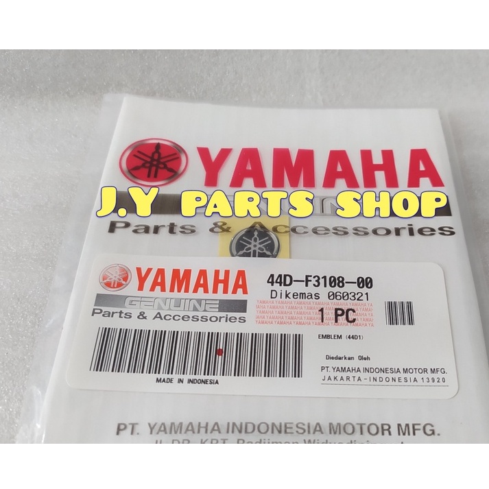 emblem logo speedo speedometer km yamaha xeon karbu - xeon rc gt 125 original yamaha 44D-F3108-00