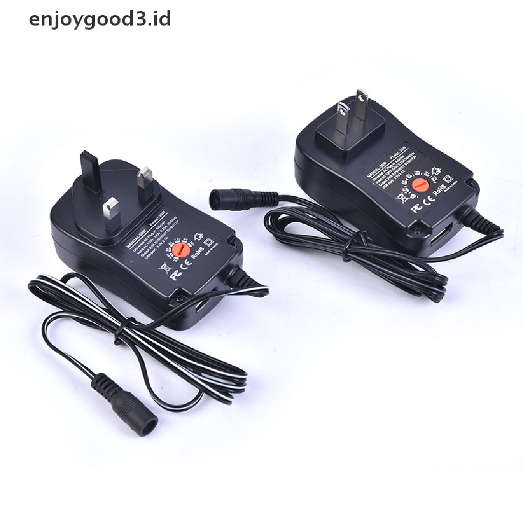 Adapter Power Supply 3v 4.5v 5v 6v 7.5v 9v 12v 2a 2.5a Ac / Dc Us Eu Uk