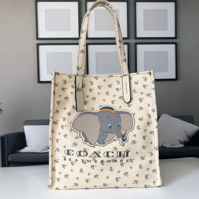 Coach Tote Bag x Disney Dumbo - Tas Coach ORIGINAL Asli Authentic 100%