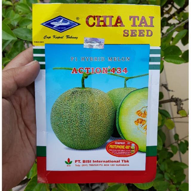 [ORIGINAL] BENIH MELON ACTION 434 15 GRAM +-550 BIJI