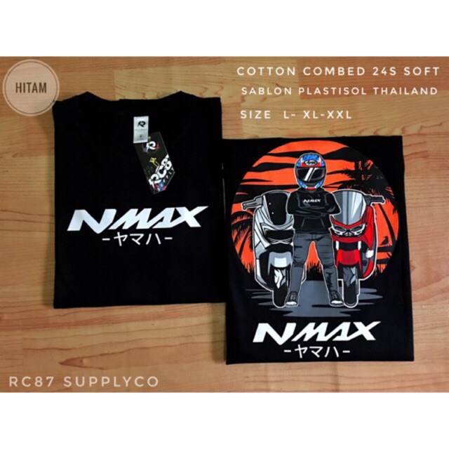 Kaos nmax terbaru kaos yamaha nmax kaos motor kaos racing kaos thailook kaos nmax 2020