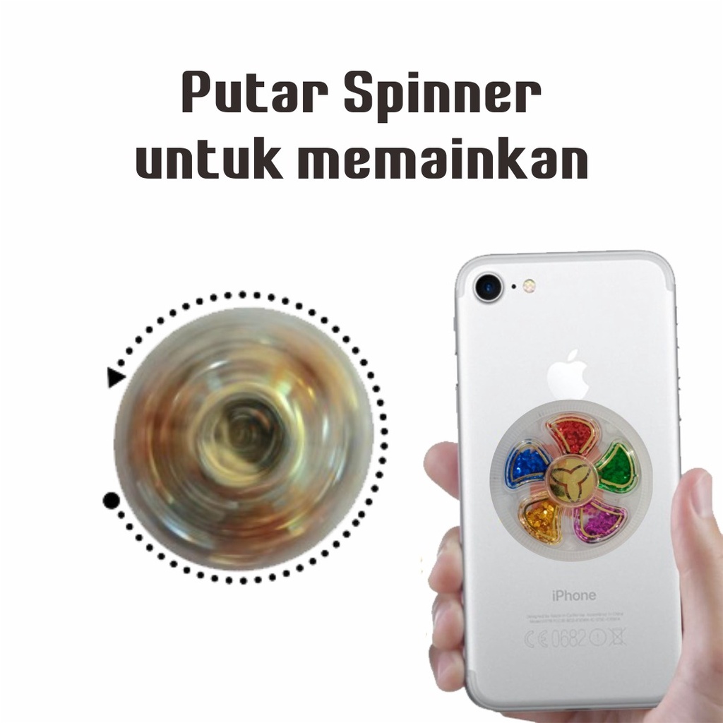 SPINNER CIRCLE FOR CASE PLUS GLITTER