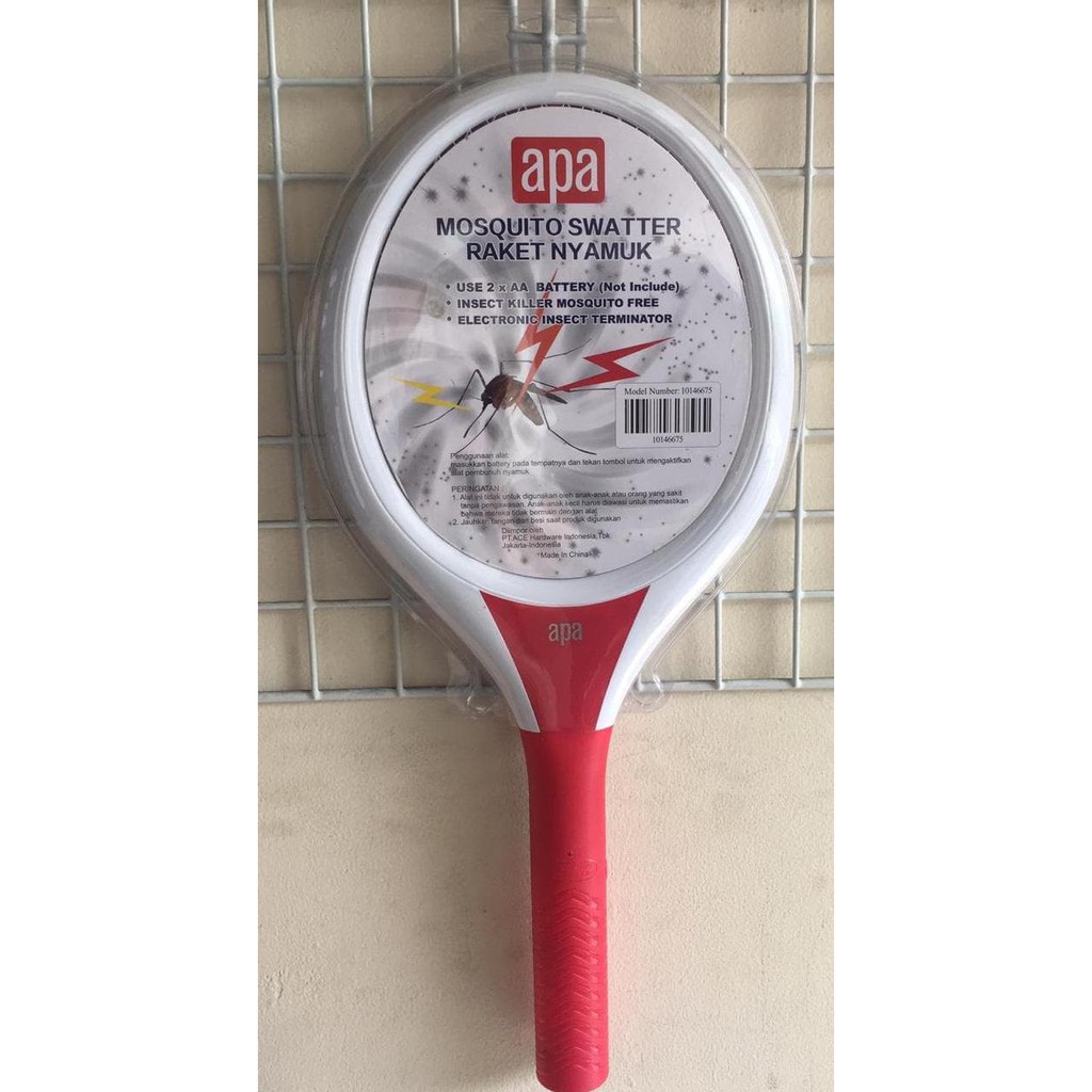 Raket Nyamuk ASLI KRISBOW ACE HARDWARE BATERAI AA. GARANSI MURAH