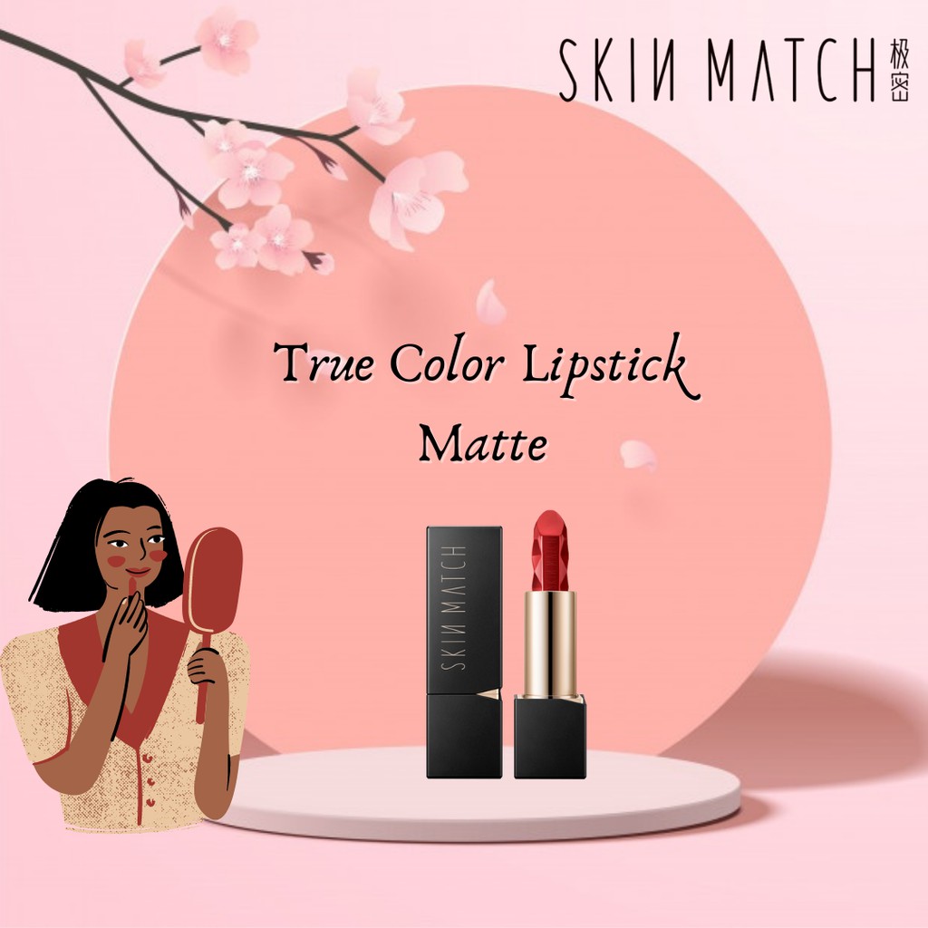 SKIN MATCH True Color Lipstick Matte - Lipstik