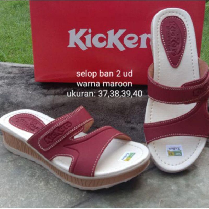 0SANDAL JAPIT SANTAI KICKERS JEPIT PANTAI CASUAL CEWEK MURAH BERKUALITAS PROMO Sandal wedjes kickers