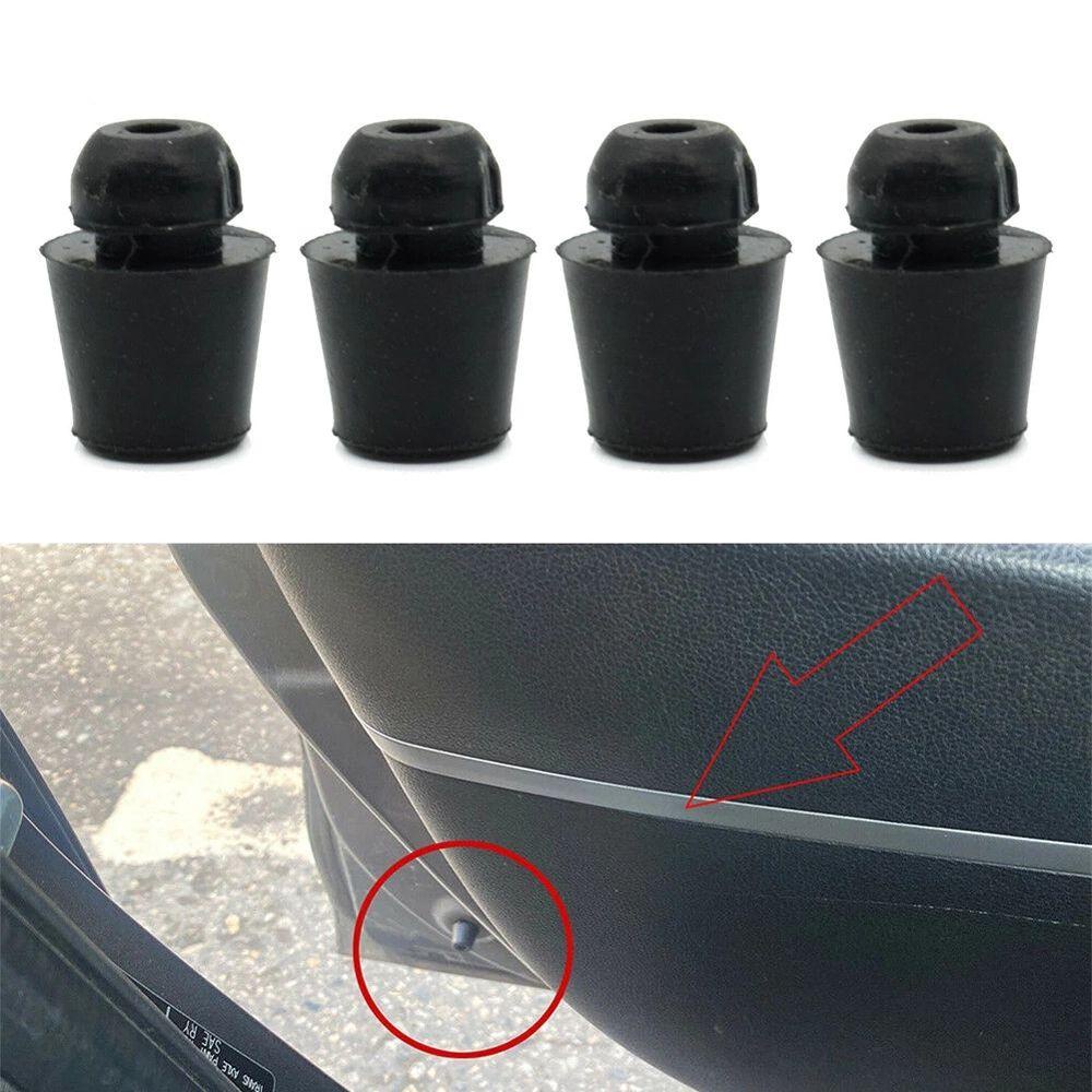 Agustinina Car Door Buffer Pad Universal Replacement Part Anti Shock Melindungi Pintu Untuk Kia Bump Stop Karet Pintu Lem Overfilling