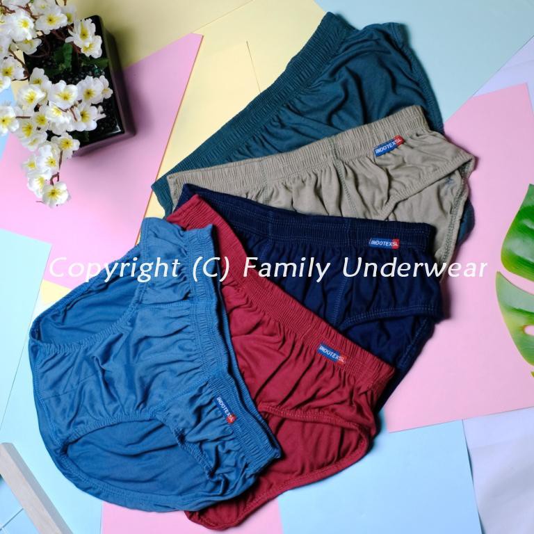 Celana Dalam Dalem CD Sempak Pria Cowok Laki Laki Size M L XL Anak XXL XXXL XXXXL Jumbo INDOTEX