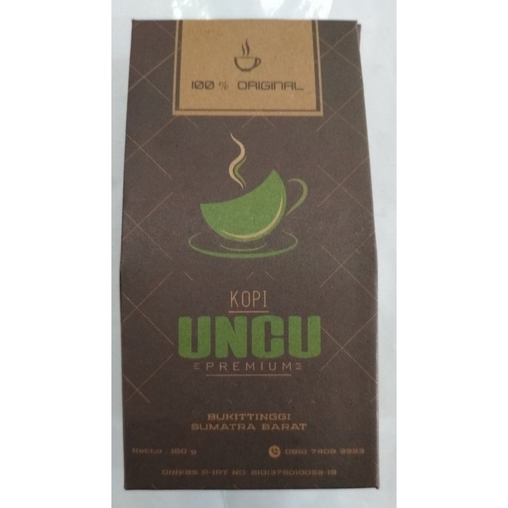 

Kopi Uncu Premium 100% Original Bukittinggi - Asli Padang