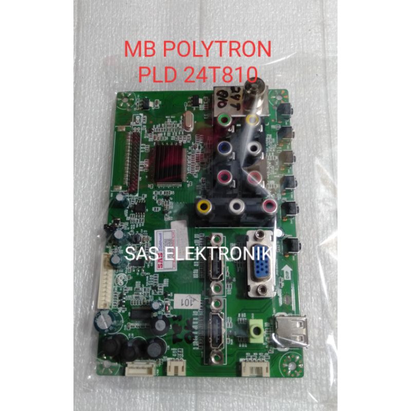 MB MOTHERBOARD MAINBOARD MESIN LED POLYTRON 24 INCH PLD 24T810 PLD24T810