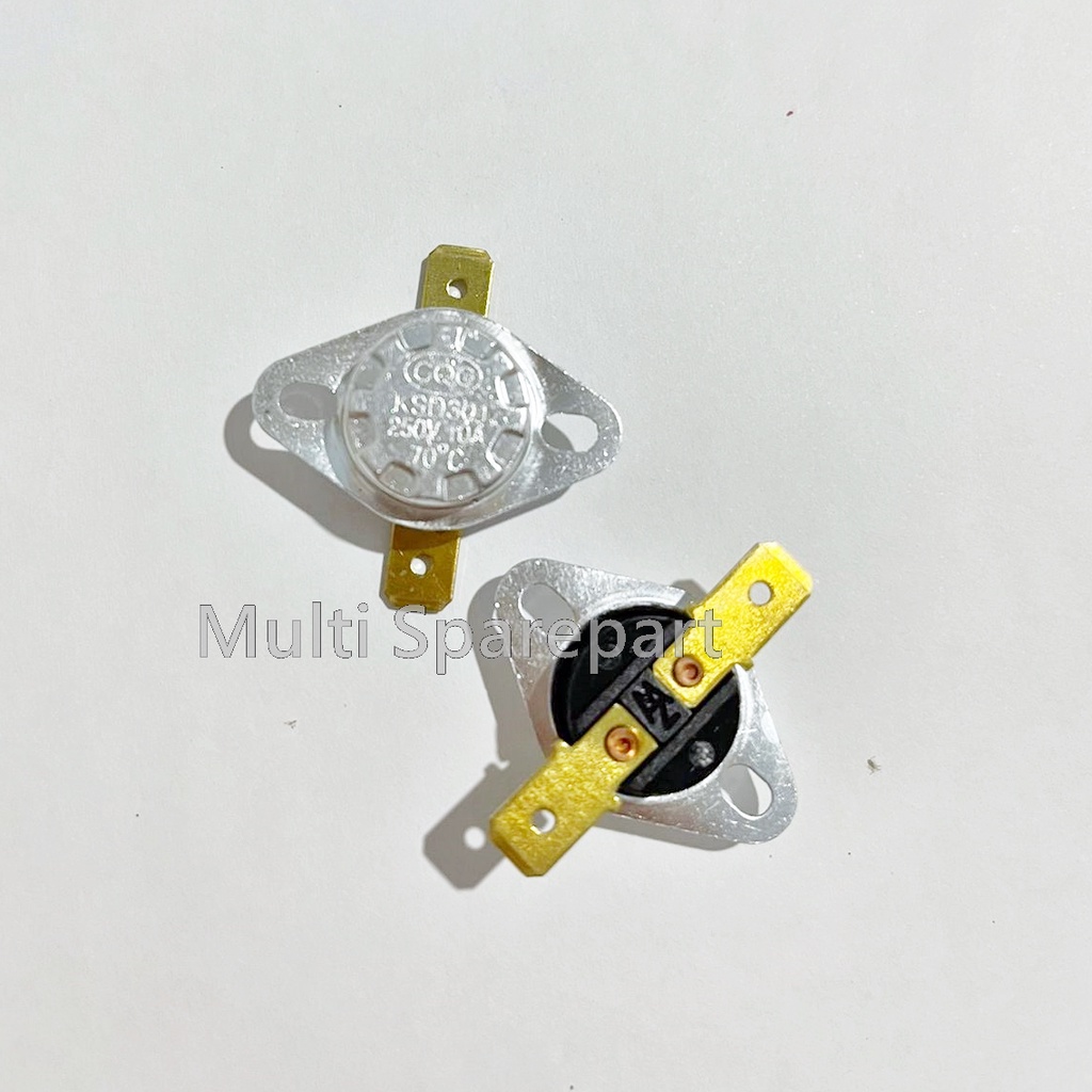 Thermostat Bimetal 70 derajat celcius thermostat kuping dispenser magiccom