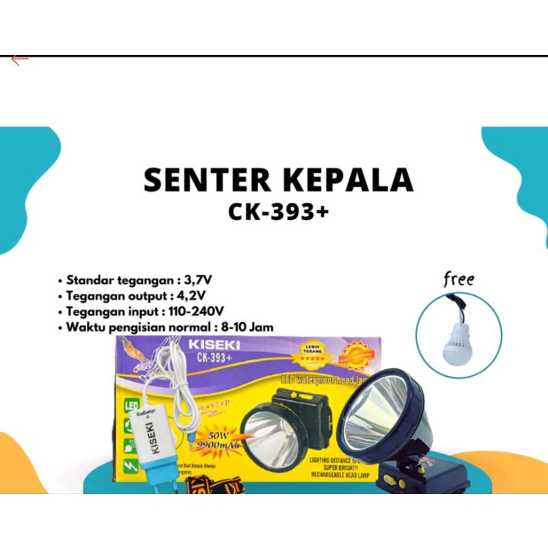 senter kepala kiseki  ck393+