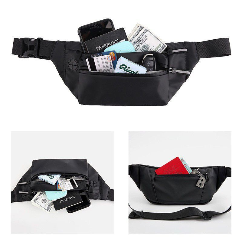 Promo tas slempang waistbag pria wanita unisex ANTI AIR