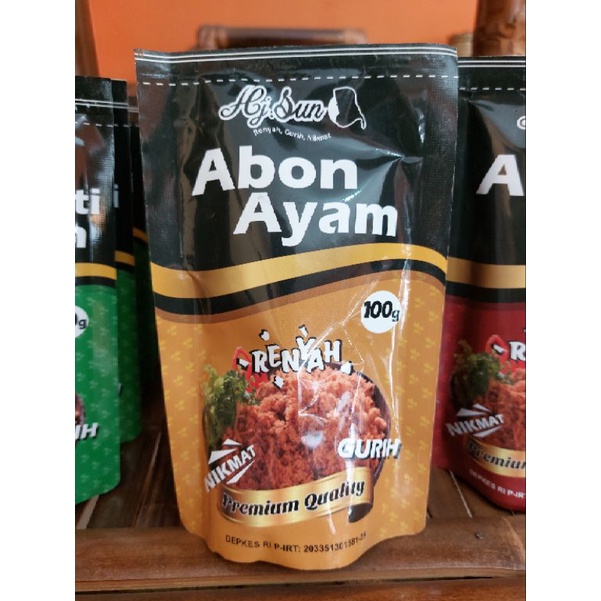 Jual Abon Ayam Gram Shopee Indonesia