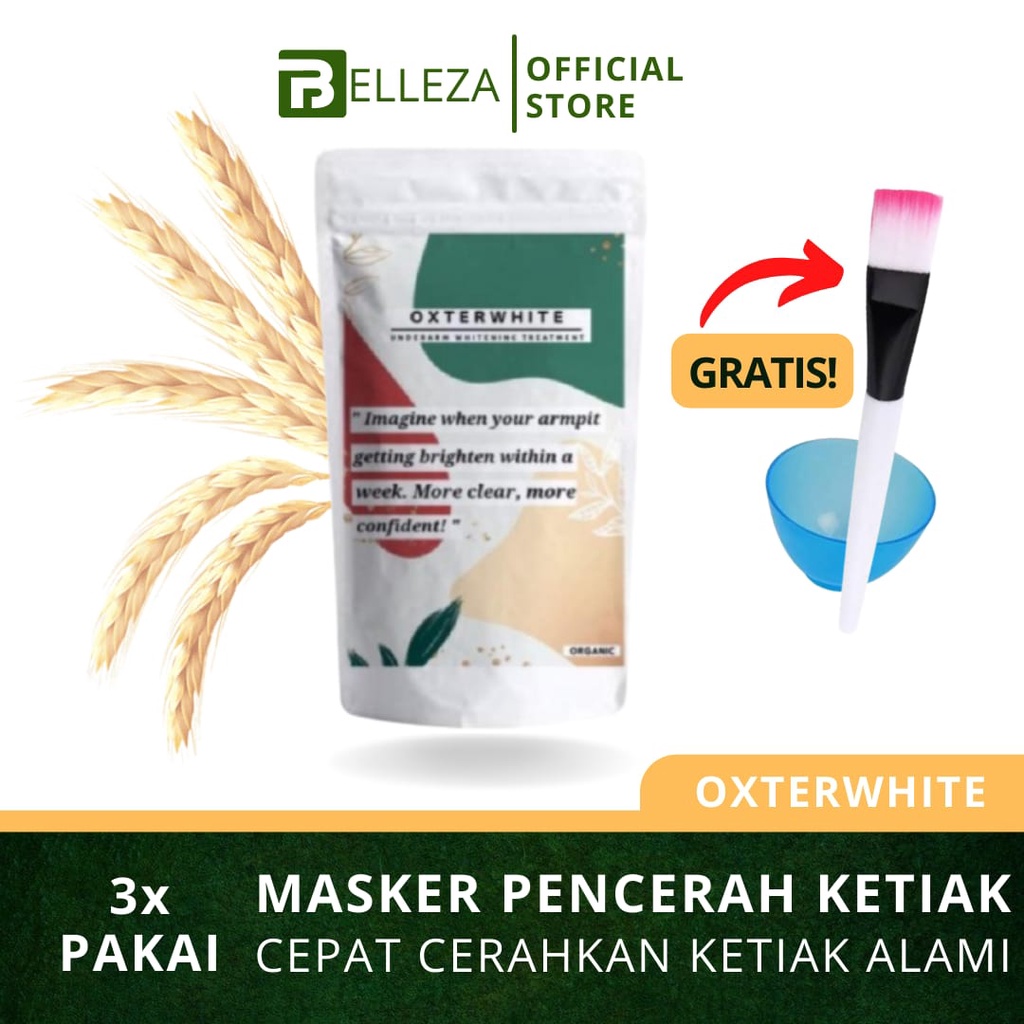 OXTERWHITE - Pemutih Ketiak - Pencerah Ketiak - Krim Pencerah Ketiak - Pencerah Ketiak Dan Selangkan