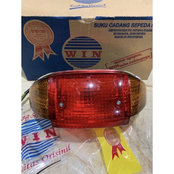 LAMPU STOP BELAKANG KOMPLIT HONDA GRAND MERK WIN