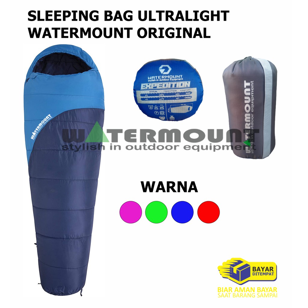 sleeping bag watermount flow expedition ultralight