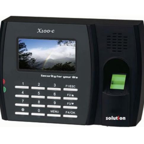 Alat Kantor Solution X100C Mesin Absen Absensi Sidik Jari Finger Print
