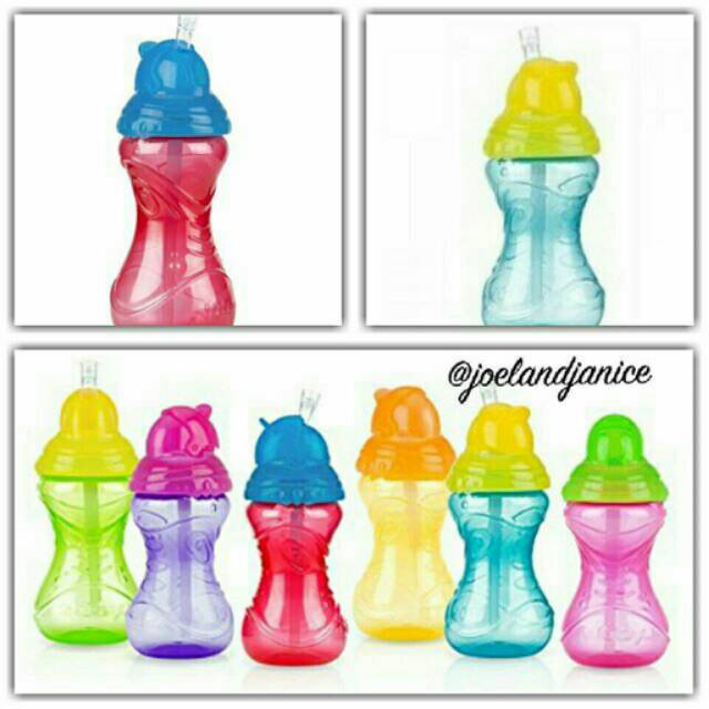 NUBY 360ML CLICKIT FLIPIT SWIRL CUP