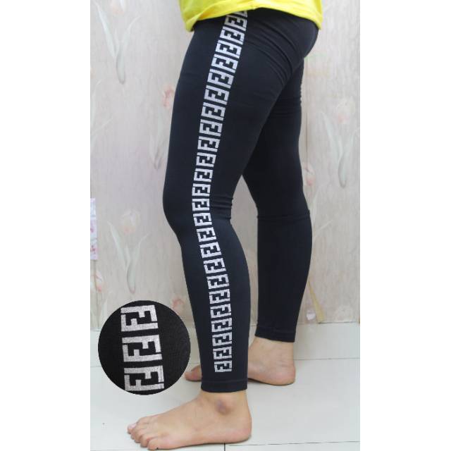 LEGGING IMPORT / LEGGING FF SILVER / LEGGING MURAH /LEGGING WANITA