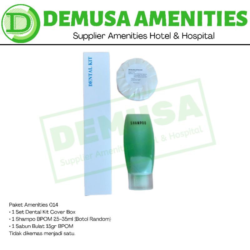 Amenities Hotel (Dental Kit + Shampoo + Sabun)