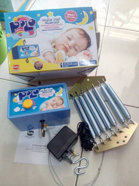 Polo/Polar Mesin Ayunan Bayi Elektrik-Electronic Baby Cradle