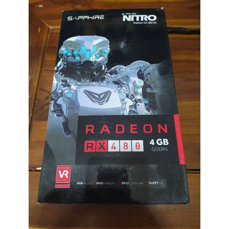 VGA AMD Radeon RX480 4Gb DDR5 Nitro Sapphire