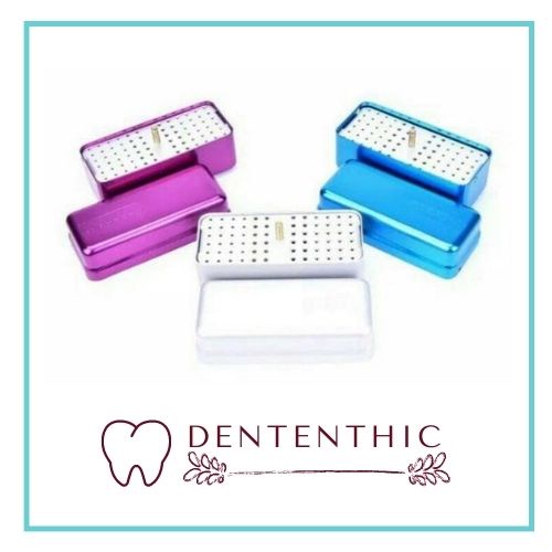 Endo box File / Aluminum alloy sterilization box / k-file holder box / Tempat Kotak Endodontic