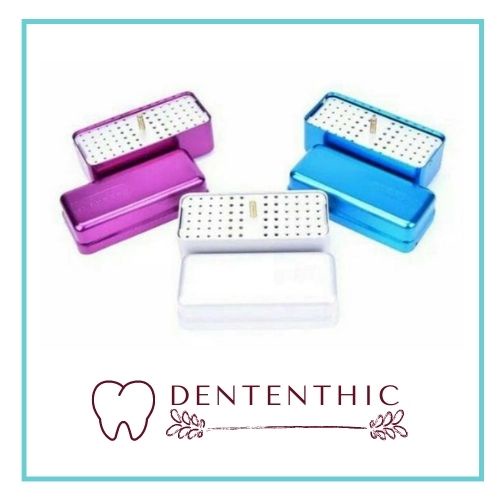 Endo box File / Aluminum alloy sterilization box / k-file holder box / Tempat Kotak Endodontic