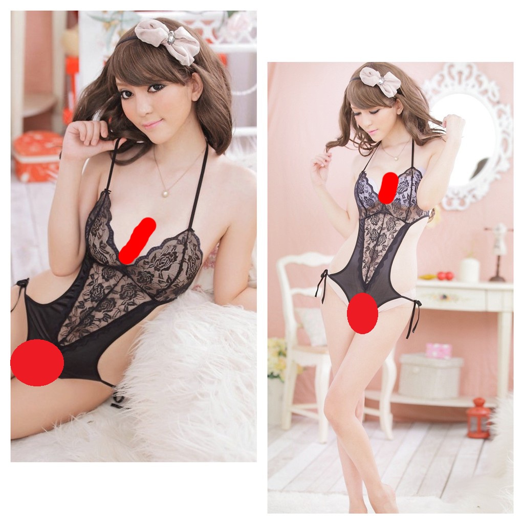 Victoria Lingerie Pakaian Dalam Bodysuit Erotis Pakaian Dalam Renda Wanita 3045