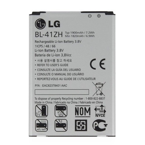 Baterai Battery LG Leon L50 L Fino Tribute 2 BL-41ZH Original 100%