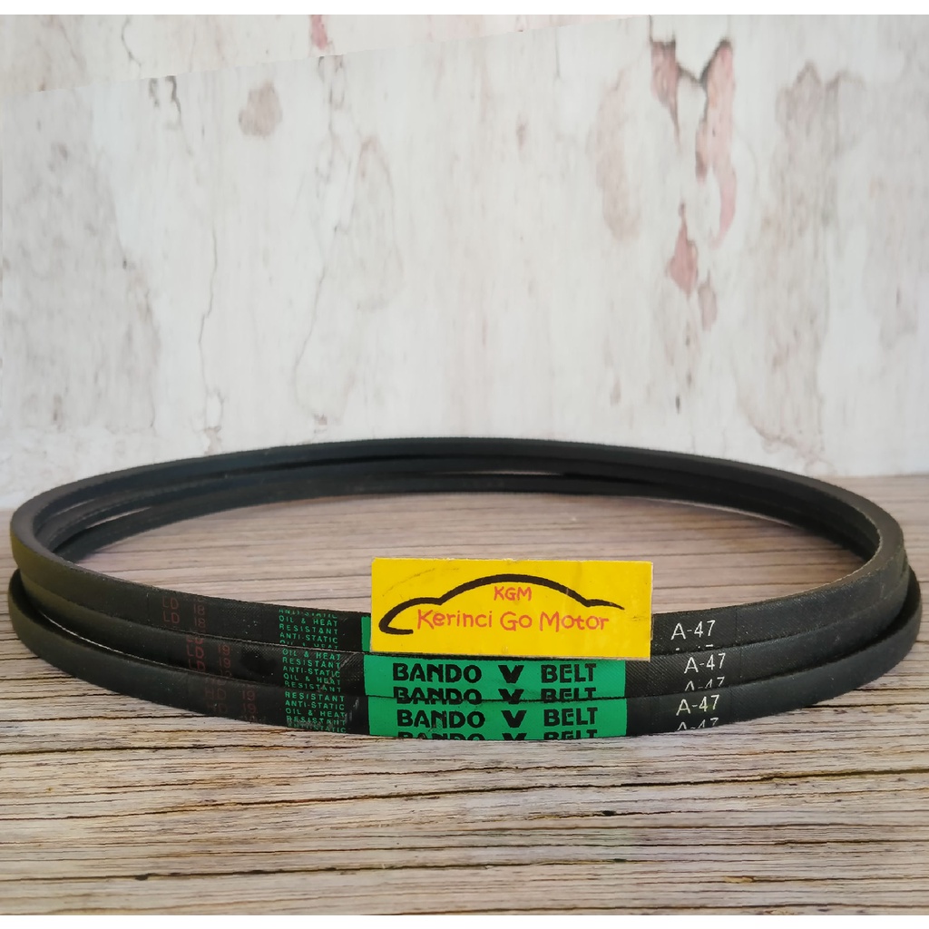 BANDO VAN BELT A-47 V BELT TALI KIPAS A47 FAN BELT VANBELT POLOS A-47