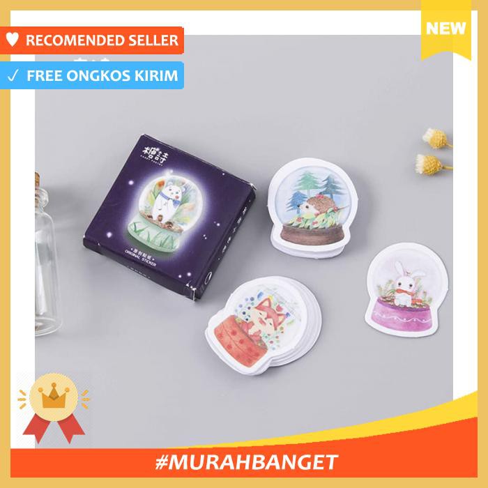 

Snow Globe World Deco Sticker Pack ( Dekorasi) - Pengikat & Perekat - Stiker