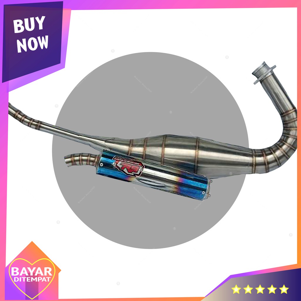 KNALPOT NINJA R NINJA RR & SS STAINLESS NINJA 2 TAK || R9 MUGELLO