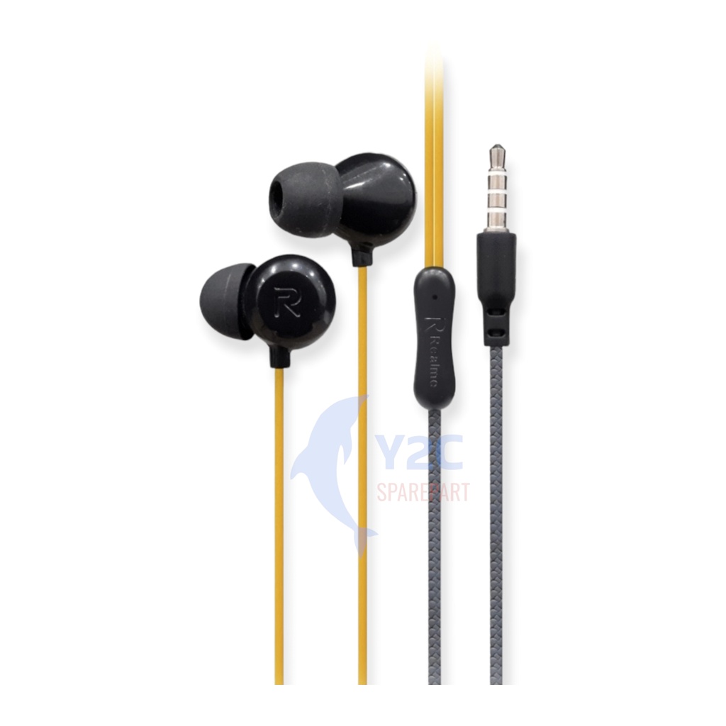 REALME R50 HANDSFREE EARPHONE HEADSET ORIGINAL OEM