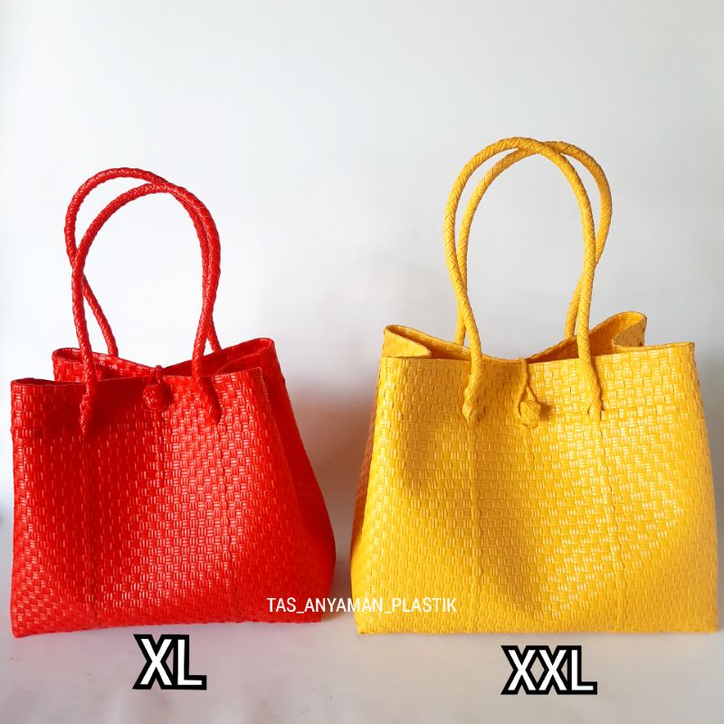 BEST SELLER Tas Wanita Anyaman Plastik Jali Pastel Series Premium Tas Anyaman Souvenir Belanja custom Anyam Plastik Jaly