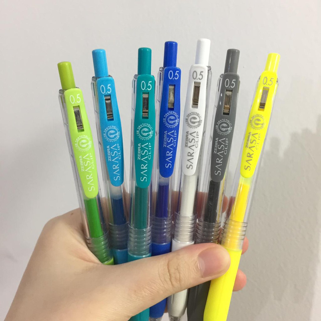 

SARASA Zebra Clip 0.5 dan Ballsign Sakura [preloved]