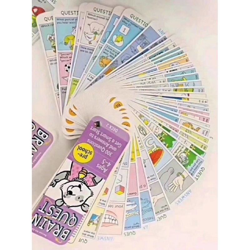 Brain quest card - activity book