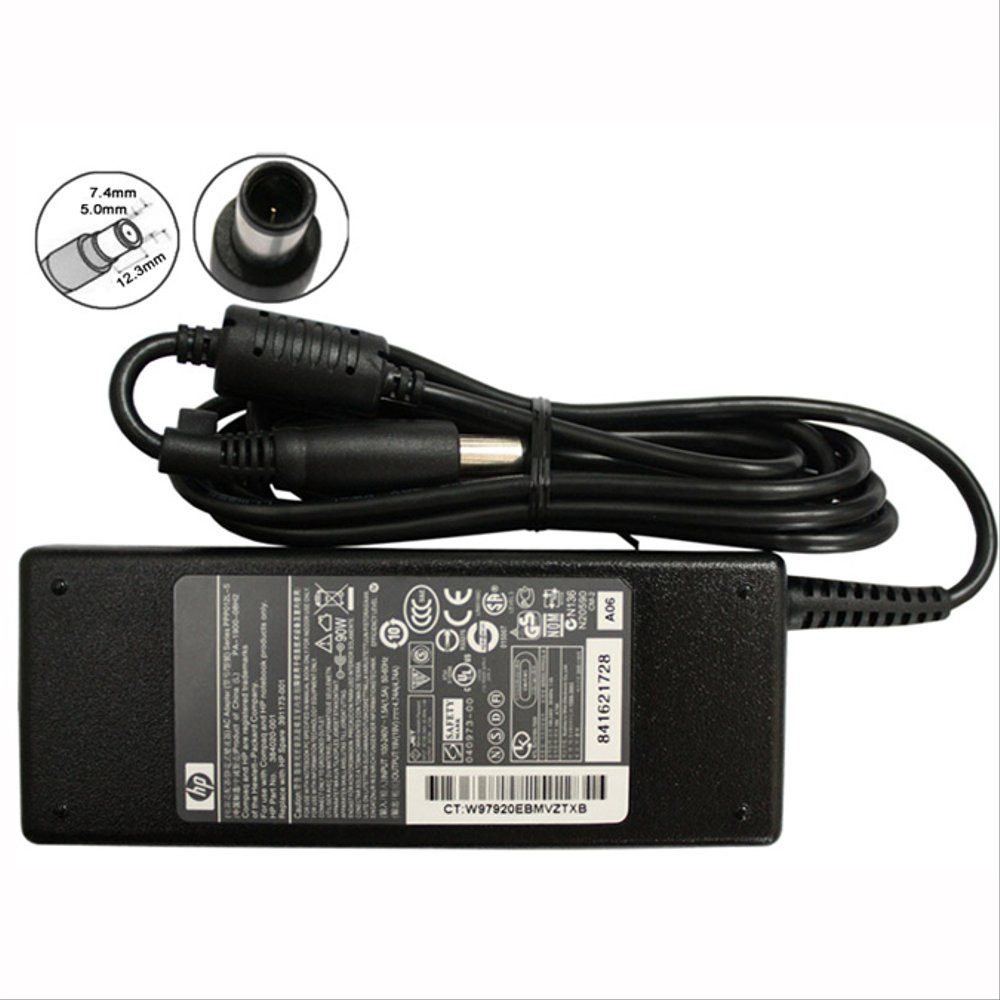 HP Charger / Adaptor Laptop 19V - 4.74A Jack 7.4x5.0mm Jarum Original