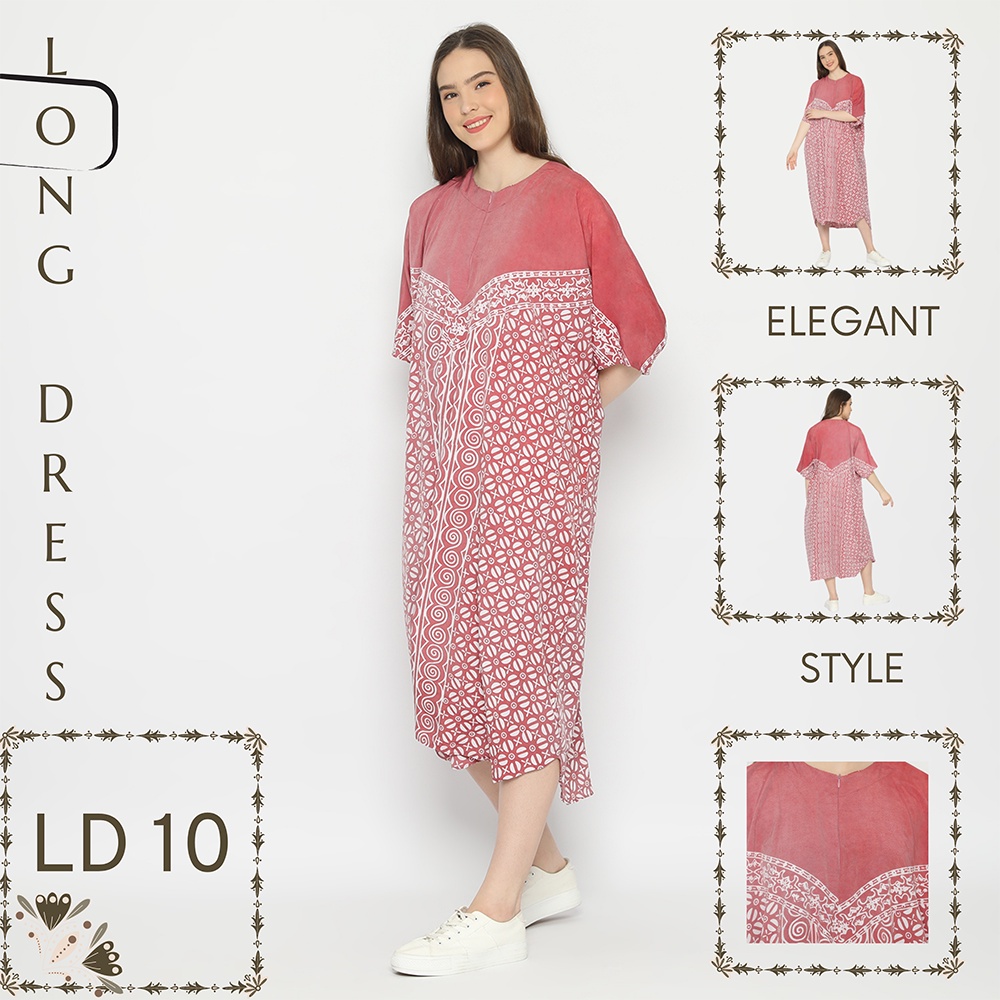 LONGDRES PREMIUM SILKY KAFTAN  BATIK SOFT