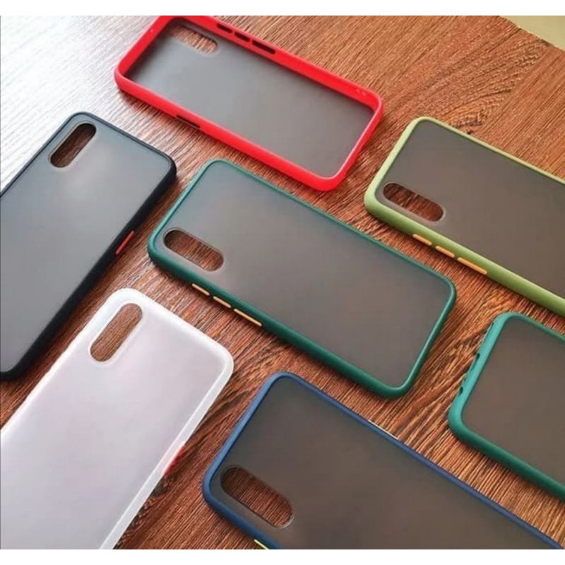 Oppo F9 Soft Case Colored Frosted Macaron