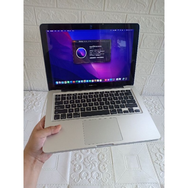 MACBOOK PRO CORE I5 RAM 8 SSD 128GB HDD500GB MD101 BIGSUR MULUS