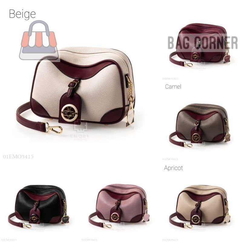 BagCorner - TAS SELEMPANG EMORY WANITA IMPORT BRANDED BATAM Deslyn Series 01EMO3415