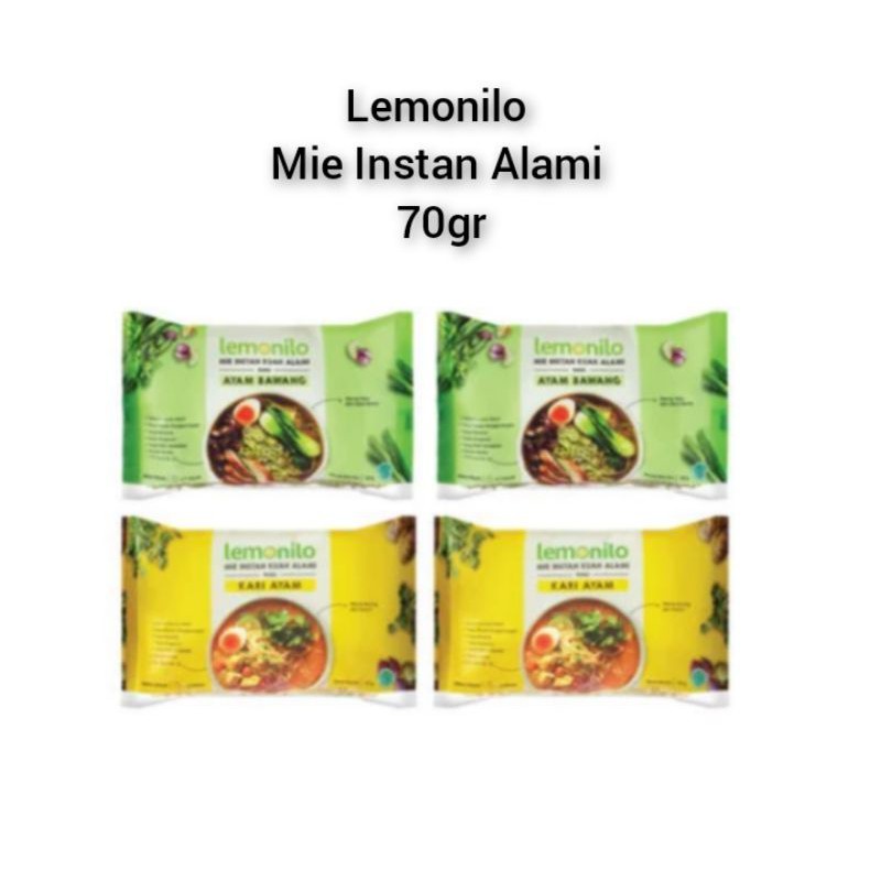 

Lemonilo Mie Instan Alami 70gr